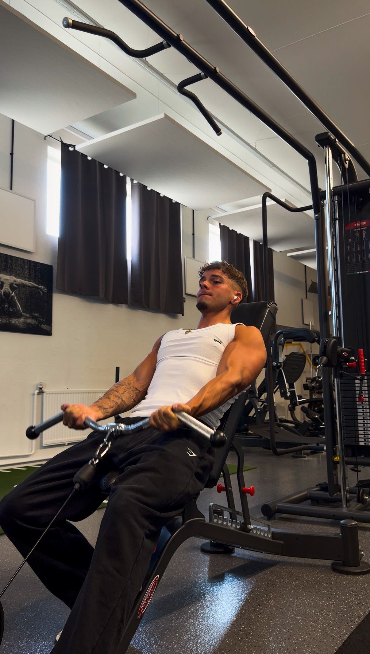 Dustin Poosz Training